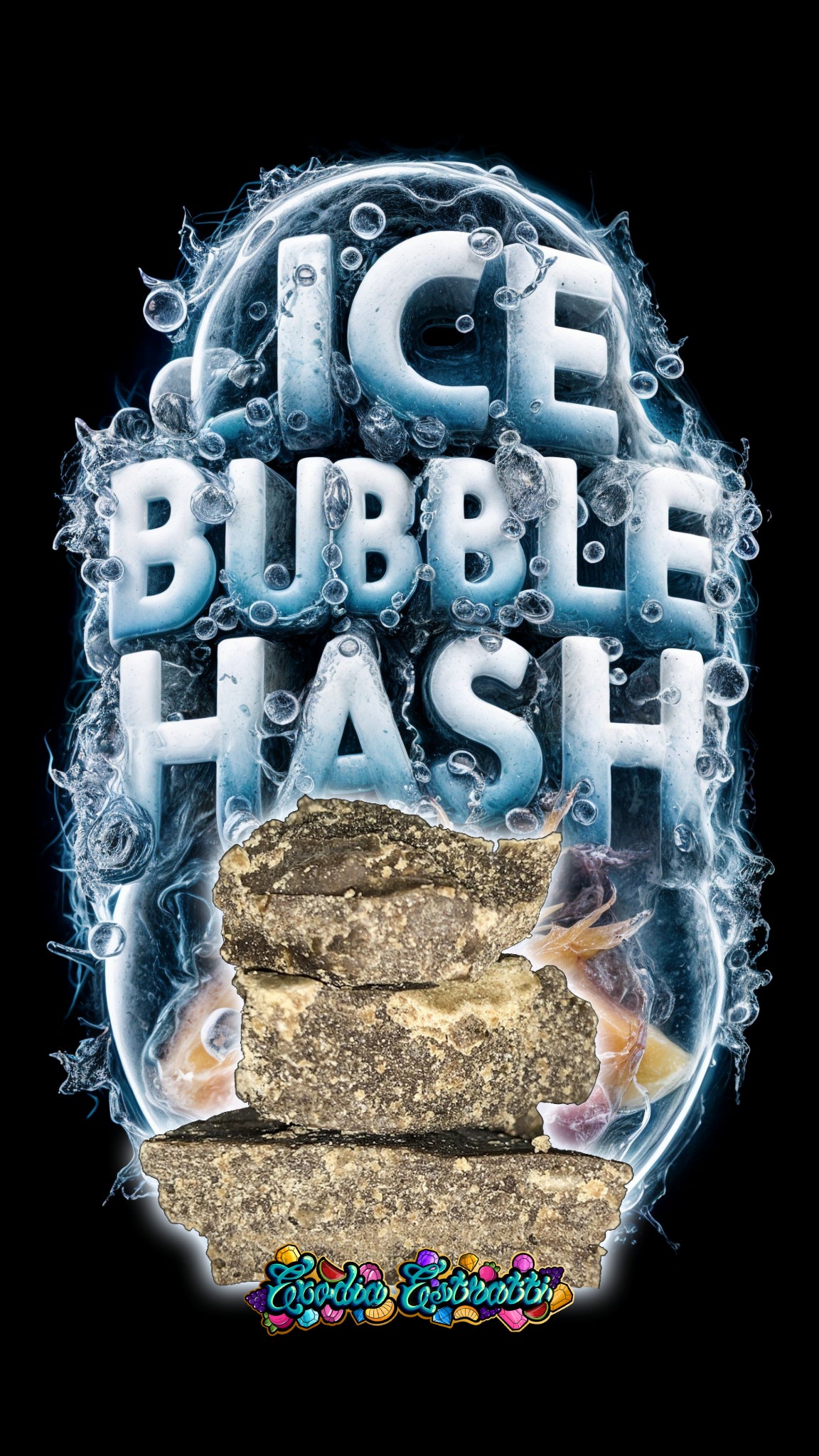 🍬Gushers🍬  Solventless Premium Ice Bubble Hash 35% CBD❄️